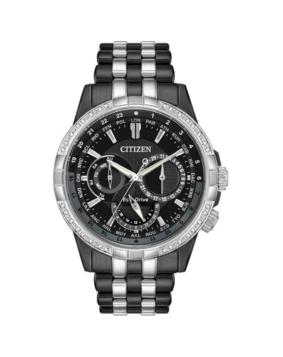 Citizen Eco Drive Mens Diamond Set Watch