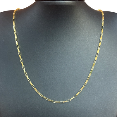 Gold Paperclip Chain